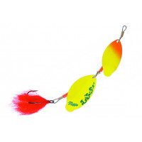 Orange/Chartreuse/Silver
