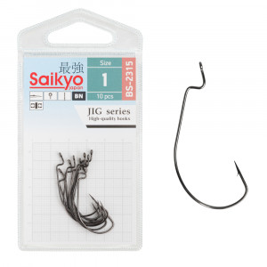 Крючки офсетные Saikyo BS-2315 Offset Wide Range W..