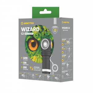 Фонарь Armytek Wizard C2 Magnet USB (белый)