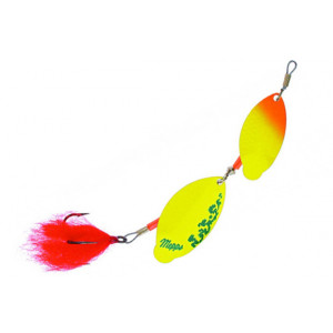 Блесна вращ. Mepps TANDEM PIKE, OR/Chartreuse/SILVER (блистер) Блесна вращ. Mepps TANDEM PIKE, OR/Chartreuse/SILVER (блистер)